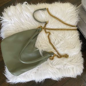 Green Anthropologie Purse